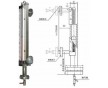 海南頂裝磁翻板液位計，廠家選型報價