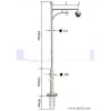 潛江道路監控桿_河南特價監控桿批發