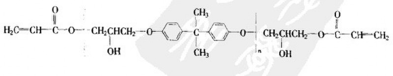 乙烯基酯樹(shù)脂化學(xué)結(jié)構(gòu)式